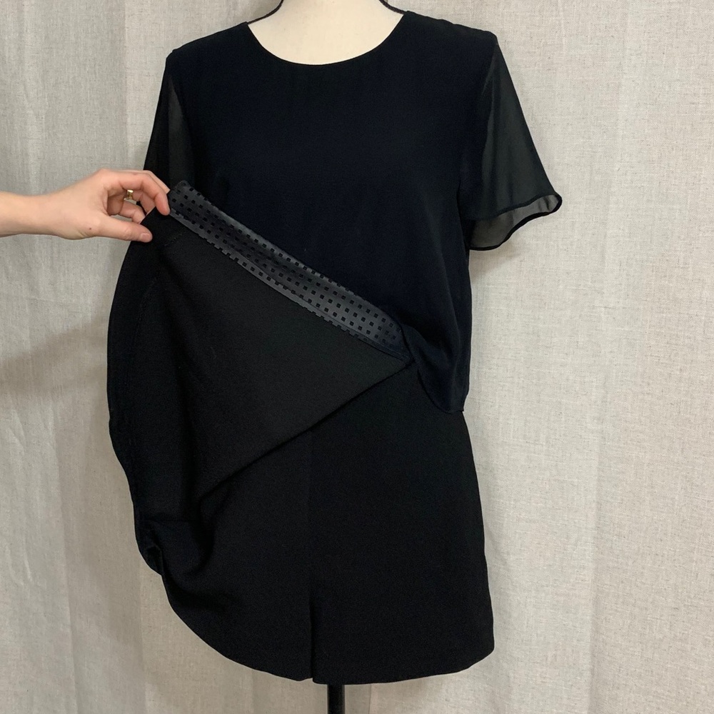 Bcbgeneration Open Back Skort Romper - image 2